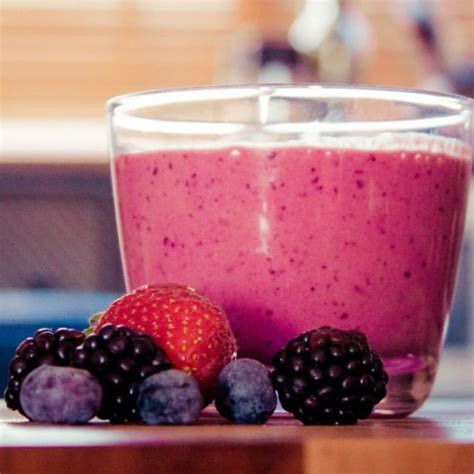 Batido De Frutas Rojas Recetas