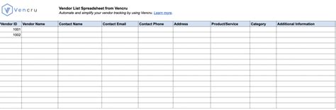 Mod Les Gratuits De Listes De Fournisseurs En Excel Pour Une Gestion