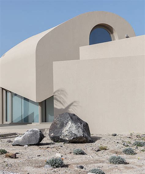 Volcanic Rock Like Forms Build Kapsimalis Architects House In Santorini