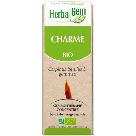 Charme bourgeon Bio carpinus betulus Macérat 15 ml Herbalgem