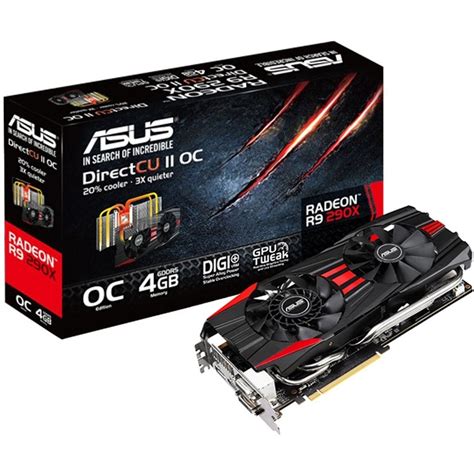 Two ASUS Radeon R9 290X DirectCU II Graphics Cards Released