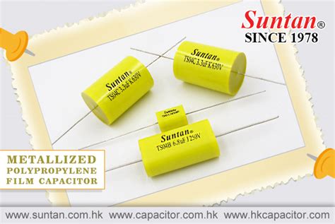 Suntan TS04D Metallized Polypropylene Film Capacitor