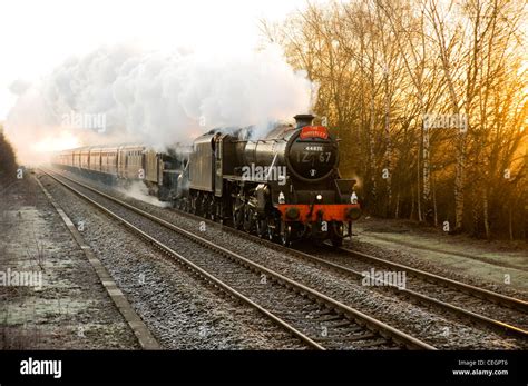 Double Headed Steam Special Stock Photo Alamy