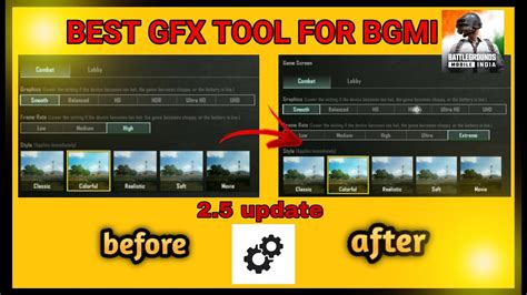 Gfx Tool Update Best Settings For Bgmi Unlock Smooth Extreme