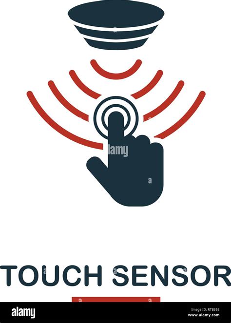 Icono De Sensor T Ctil Desde Sensores Colecci N De Iconos Dos Colores