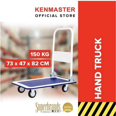 Jual Kenmaster Trolley Kg Hand Truck Handtruck Troli Dorongan Lipat