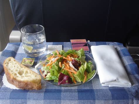 Alaska Airlines First Class Food Menu