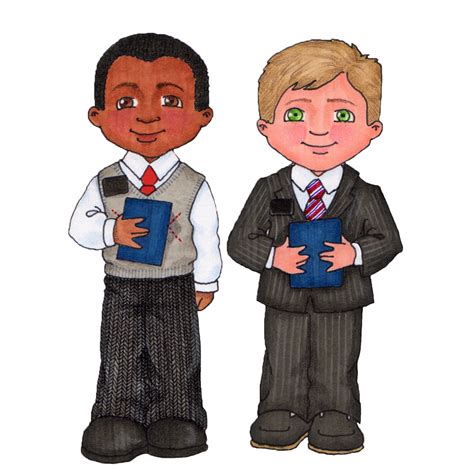 Lds Missionaries Clip Art