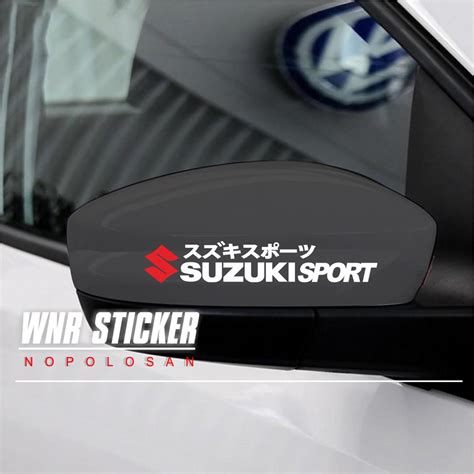 Jual Sticker Suzuki Sticker Spion Sticker Mobil Shopee Indonesia