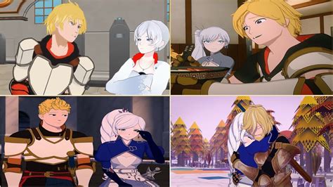 All Jaune And Weiss Scenes Rwby Volume Compilation Youtube