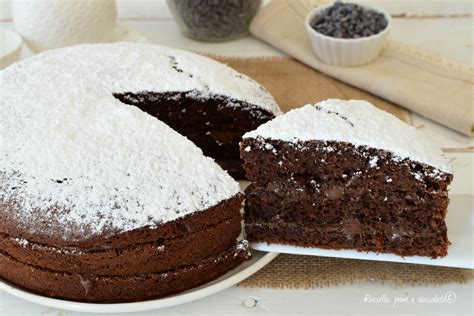 Torta Al Cioccolato Impasto Allo Yogurt Ripiena Alla Nutella