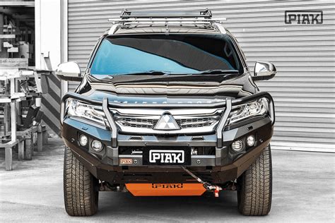 Piak 3 Loop Elite Bull Bar Mitsubishi Pajero Sport Qe 2016 2019