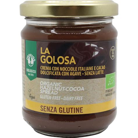 Crema Spalmabile Alle Nocciole La Golosa PROBIOS 200 G Coop Shop