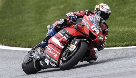 Positive First Day For Andrea Dovizioso Second At The End Of Friday S