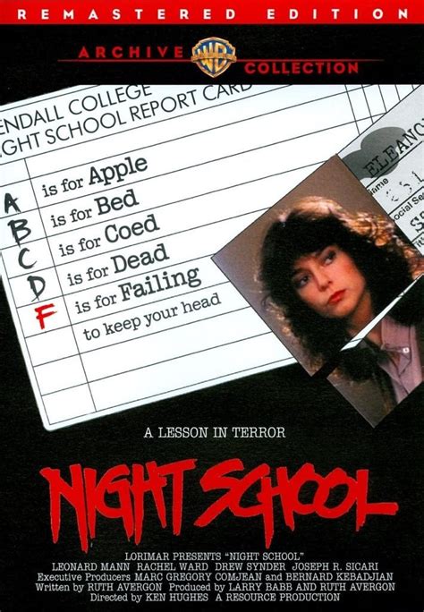 Night School (1981) - Posters — The Movie Database (TMDB)