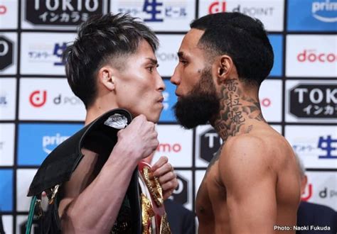 Naoya Inoue Luis Nery On Monday At Am Et Weigh In Results