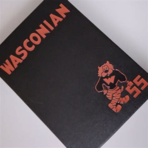 Vintage Cali Wasco High School Annual Yearbook 1955 WASCONIAN ...