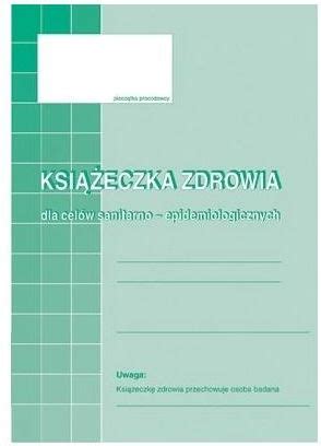 Ksi Eczka Zdrowia Dla Cel W Sanitarno Epidemiologicznych Ceny I