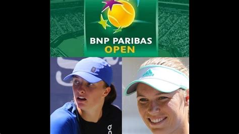 Iga Swiatek Vs Caroline Wozniacki WTA 1000 Indian Wells Cuartos De