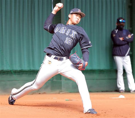 【オリックス】ドラ1山下舜平大「マックスに近い感じで」キャンプ2度目のブルペン スポーツ報知