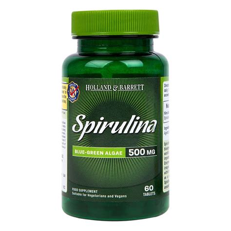 Spirulina Supplement Spirulina Capsules Holland And Barrett