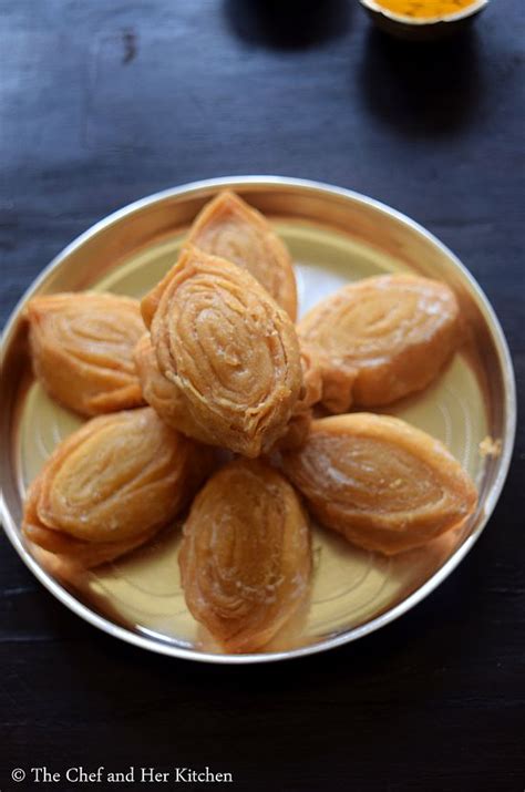 THE CHEF and HER KITCHEN: Madatha Kaja Sweet Recipe | Kakinada Kaja ...