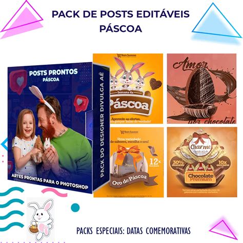 Seja O Primeiro A Avaliar Pack De Posts Prontos Para A P Scoa