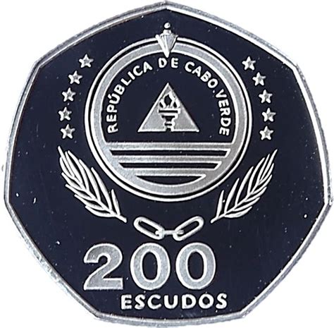 200 Escudos Independence Silver Cabo Verde Numista