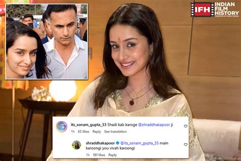 shraddha kapoors quirky reply fuels wedding buzz  rahul mody