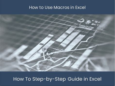 Master Excel Macros Step By Step Tutorial Excel