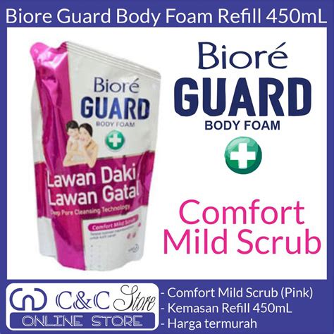 Jual Biore Guard Body Foam Ml Ml Sabun Mandi Cair Refill Murah