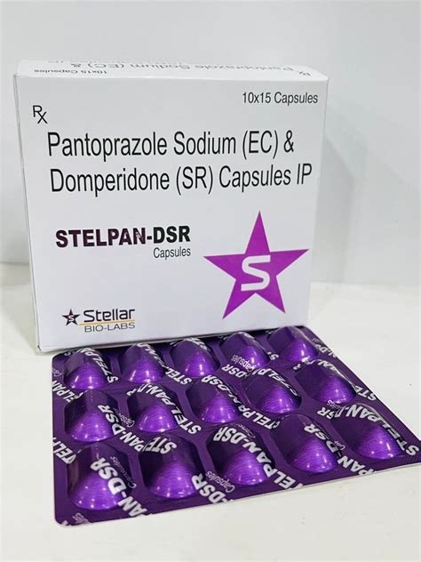 Pantoprazole Sodium EC Domperidone SR Capsules At Rs 1450 Box