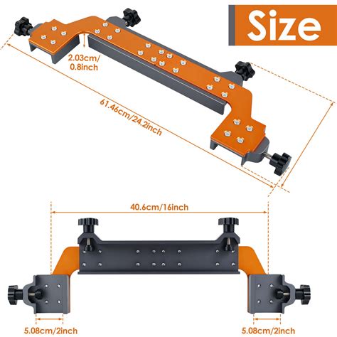 Framing Tool Aluminum Alloy Framing Stud Layout Measuring Tool 16inch