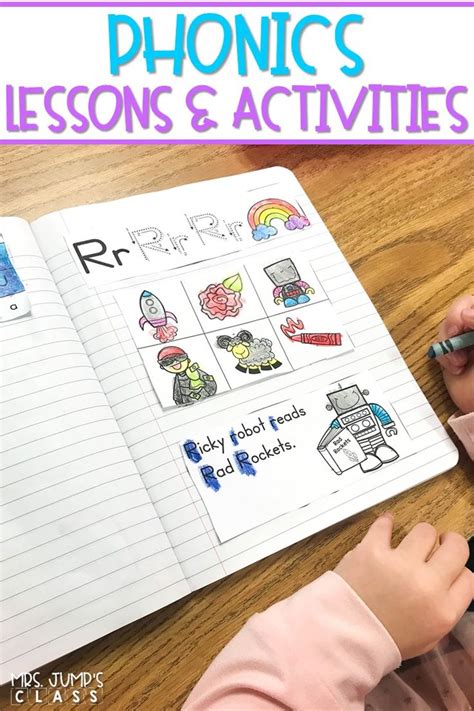 Phonics Lessons and Activities for Kindergarten & First Grade | Phonics ...