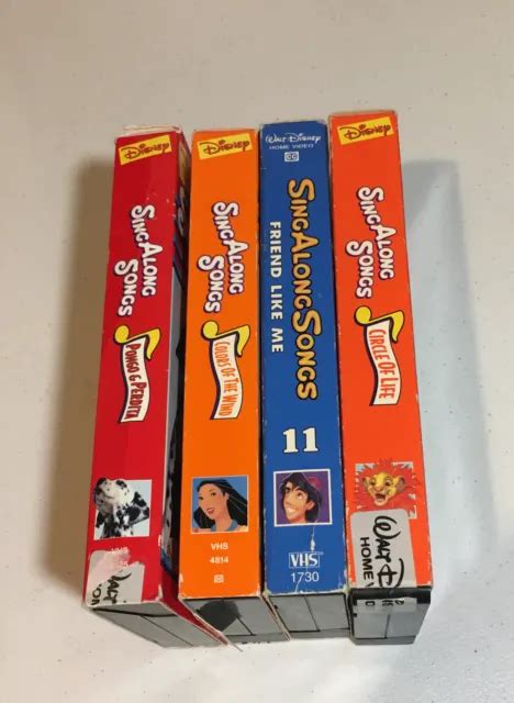 Disney Sing Along Songs Vhs Menge Eur Picclick De