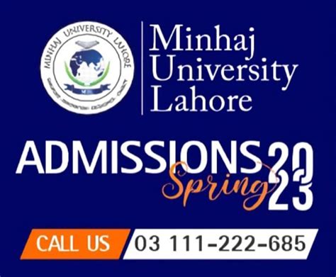 Minhaj University Lahore Admission 2023 Eligibility Criteria