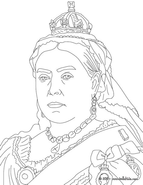 Queen Victoria Coloring Pages