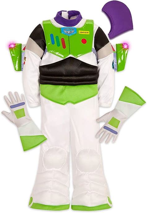 Disney Buzz Lightyear Light Up Costume For Kids Size 56 White Amazon