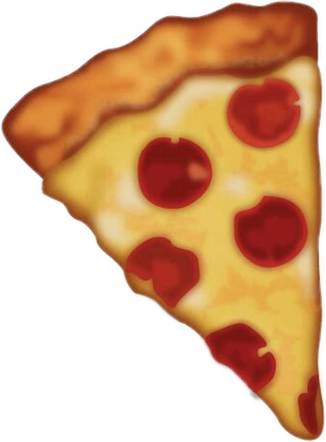 #pizza #slice #emoji #fastfood - Iphone Pizza Emoji Png Clipart - Full ...