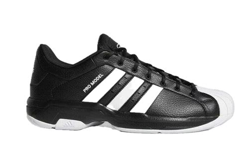 Sell adidas Pro Model 2G Low Black White - Swappa