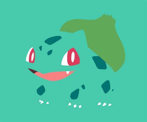 Bulbasaur minimalist by AreKCrisiS on DeviantArt