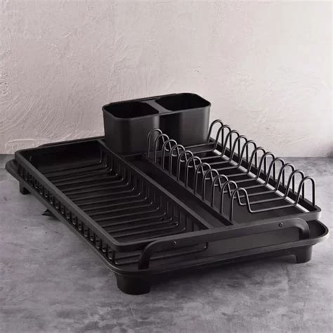 Escurridor De Platos Negro Brabantia La Cuisine Peru