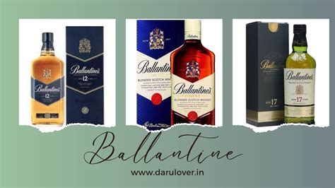 Ballantine Scotch Whisky Price In India Updated 2023 Darulovers