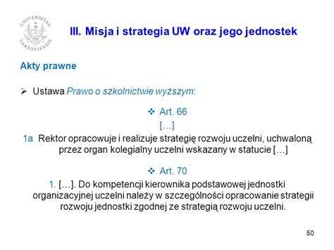 Zapewnianie Jako Ci Kszta Cenia Na Uniwersytecie Warszawskim W Roku