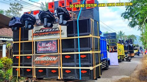 Keren Iring Iringan Sound System Di Garis Start Karnaval Sumbersuko