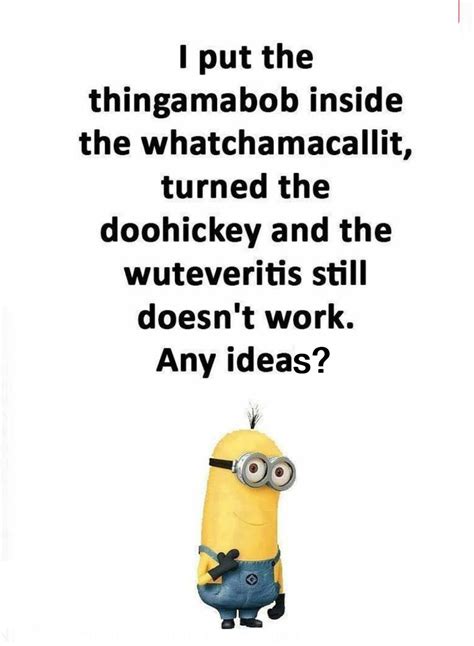 Working Minion Quotes
