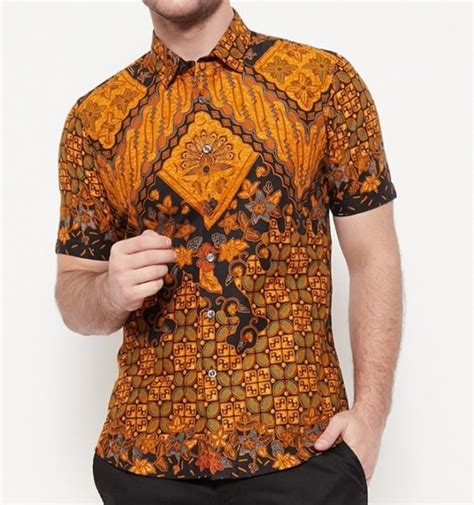 Jual BATIK SOLO BAJU BATIK PRIA BAJU KEMEJA BATIK SLIM FIT PRIA