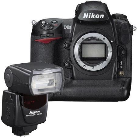 Nikon D X Camera Body Bundle With Nikon Sb Ttl Af Shoe Mount