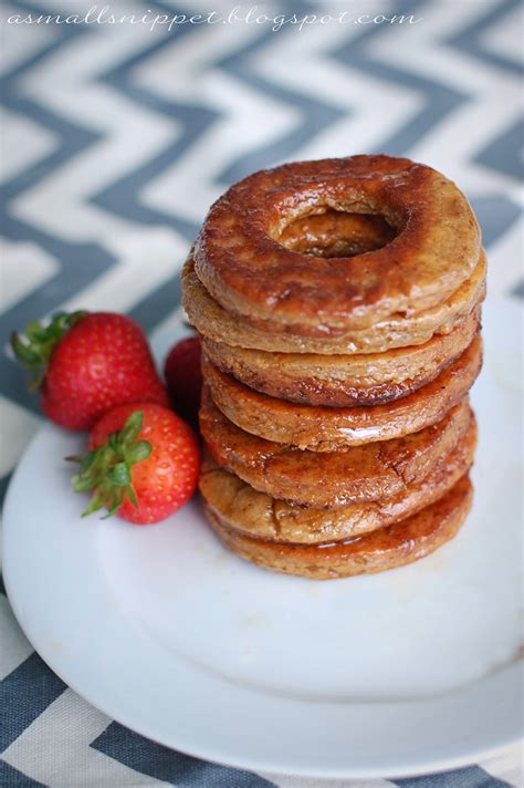 Whole Wheat Donuts with Honey Glaze | A Small Snippet