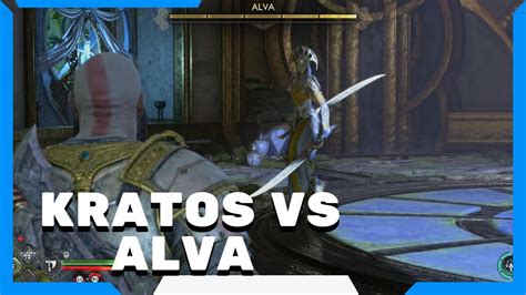 KRATOS VS ALVA GOD OF WAR RAGNAROK E TYR SALVANDO KRATOS E ATREUS